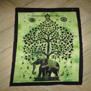 Affiches de tentures murales imprimées de l'Inde tapisserie décorative murale imprimée mix de conceptions de tapisserie en gros de l'Inde - Product Image 4