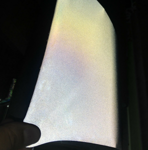 1.4m rộng chiều rộng cao có thể nhìn thấy bạc phản xạ đàn hồi lưới vải may trên an toàn căng ra không thấm nước Fleece vải chất liệu - Product Image 1