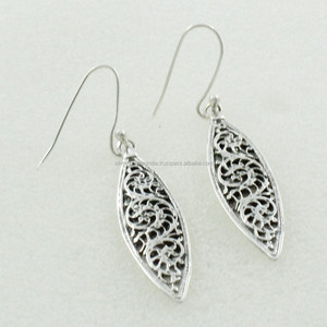Pendientes de plata lisos - Product Image 3