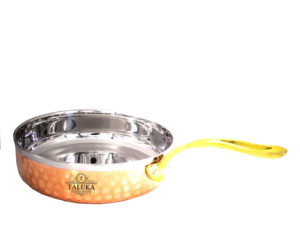 หม้อหุงต้มทองแดงสเตนเลส,หม้อทอดอาหารขนาด10ออนซ์ - Product Image 5