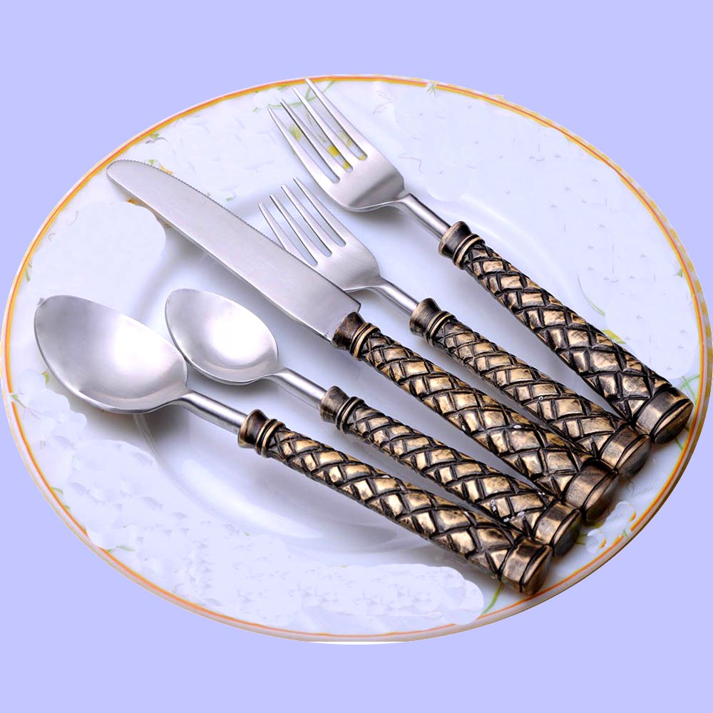 Silver & Antique Gold