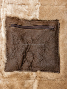 Dernier modèle Blazer personnalisé en cuir véritable Manteau long en peau de mouton Manteau en cuir à capuche Vestes Manteau - Product Image 4