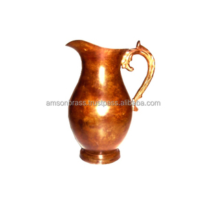 Suspension et décoration de table Vase à fleurs en aluminium antique Vaisselle en métal de couleur de forme de taille personnalisée - Product Image 3