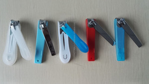 korean baby nail cutter 608safe with plastic cover handle catcher holder - Product Image 6