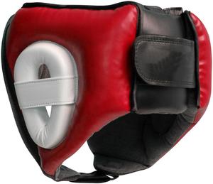 Equipo protector de cabeza de kick boxing de cuero de alta calidad para boxeo y Karate - Product Image 1