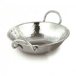 จานเสิร์ฟอาหารสเตนเลสสตีลดีไซน์ใหม่จานเสิร์ฟทรงบัลเล่ต์ - Product Image 1