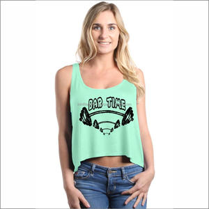 Top corto de colores sólidos para mujer, ropa informal sin costuras, sin mangas, de verano, venta al por mayor - Product Image 6