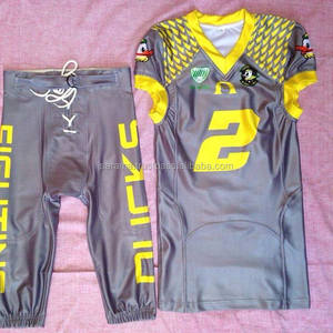 Maillots de football américain de style nouvelle saison, personnalisés, bon marché, authentiques, cousus, uniformes de football américain - Product Image 3