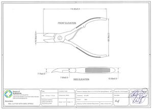 Coupe-ongles en acier inoxydable chirurgical, sûr pour les doigts et les orteils des adultes, soin personnel, beauté, ouverture large, durable - Product Image 5