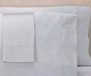 Vieng — drap de lit vintage de collection, point de bois massif, broderie vibrateur - Product Image 4