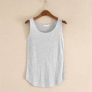 Camisetas sin mangas personalizadas informales de poliéster para mujer - Product Image 5