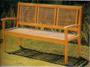 Silla y Banco para exteriores de teca maciza de estilo moderno para jardín, patio, sala de estar y muebles de madera maciza para hoteles - Product Image 2