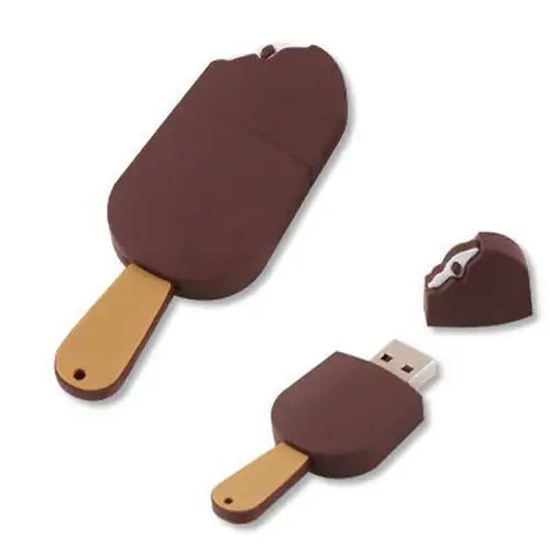 Funny Ice Cream Model usb flash drive 2.0 Memory Stick 16gb Flash Pen Drive 4GB 8GB 64GB