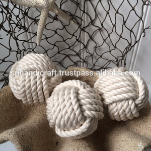 Nudos de Cuerda Náuticos Hechos a Mano, Amuleto de la Felicidad - Product Image 1