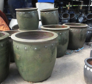 Macetero de cerámica grande - Product Image 1