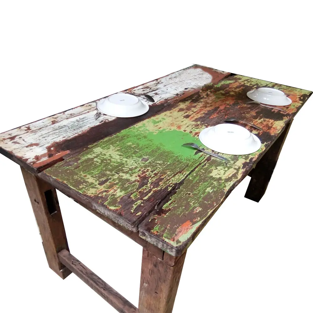 再生木材ダイニングテーブル、再生木材テーブル、テーブル