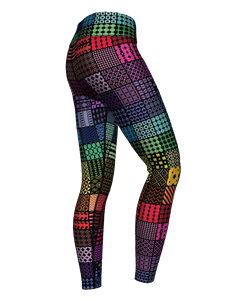 Pantalons de yoga anti-UV pour femmes, ensembles de leggings sans couture imprimés sur mesure, shorts et soutien-gorge multicolores, vêtements de yoga - Product Image 3