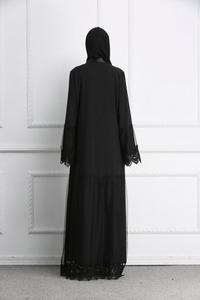 ชุดเดรสคาฟตันมุสลิมมุสลิมอาบายา,ชุดเดรสลำลองสำหรับผู้หญิงสวยดูไบ - Product Image 6