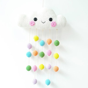 Colorato Scuola Materna Della Decorazione Del Bambino Presepe Mobile Gancio Passeggino Oscillante Nube Mobile Giocattoli Per I Bambini Regalo - Product Image 2