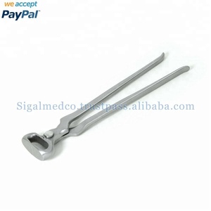 Stainless Steel Dull Finish 15" Shoe <b>Puller</b> Farrier <b>Tools</b> Horse Hoof Nippers Nail Cutter Veterinary Surgical Instruments - Product Image 4