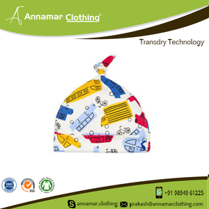 Gorro de algodón orgánico para bebé recién nacido - Product Image 3