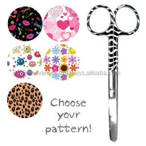 Tijeras Curvas para Vendajes Médicos y Tijeras para Uñas en Nuevos Colores Florales, Tijeras de Primeros Auxilios para Trauma, para Hospitales y Personal Médico - Product Image 3