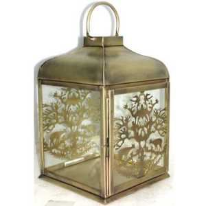 โคมไฟเทียนประดับลวดลายลวดลายลวดลายลวดลายคริสต์มาสใช้ในบ้านโคมไฟเทียนแบบมีเอกลักษณ์สำหรับวางเทียน - Product Image 2