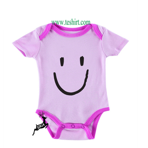 Pelele de algodón de primera calidad para niña, proveedor indio Tirupur, ropa de moda de algodón orgánico encantador para niños, Pelele de ropa de bebé - Product Image 2
