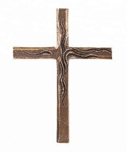 Crucifijo de Cruz religiosa colgante antiguo - Product Image 4
