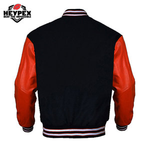 Chaquetas universitarias formales de invierno para hombres con cuello levantado Venta caliente Teñido liso Excelente servicio OEM - Product Image 2