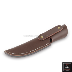 Funda de cuero para cuchillo de cocina de chef duradera estilo ISONZ 2024, Funda de cuero al por mayor con soporte OEM y ODM - Product Image 4