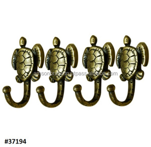 Crochet en laiton Vintage porte murale crochet décoratif en métal de haute qualité crochet mural en laiton fait à la main - Product Image 5