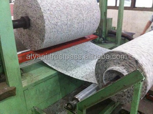 Chất lượng tốt 12mm chống ẩm im lặng PU bọt Thảm <span class=keywords><strong>underlay</strong></span> với PE phim và không dệt vải ủng hộ - Product Image 2