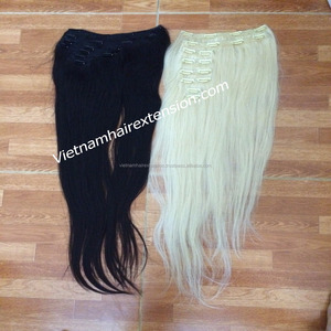 Extensiones de Cabello Humano Vietnamita 100% Virgen Remy Sedoso con Clip, Ondulado Profundo, 200g, 8"-32" - Product Image 6