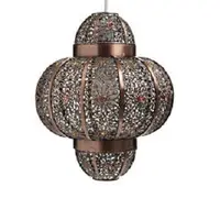 Наружная коническая латунная Подвесная лампа, абажур для домашнего декора, подвесной барабан, античная латунная лампа для освещения по лучшим ценам в Индии