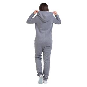 Combinaisons polaires décontractées en coton pour femmes personnalisées avec col à capuche Combinaisons d'hiver respirantes pour adultes - Product Image 2