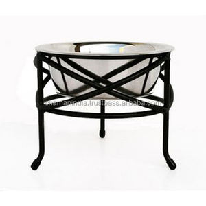 Stainless Steel <b>Dog</b> <b>Bowl</b> <b>With</b> <b>Stand</b> - Product Image 1