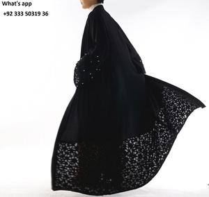 อาบายาชุดมุสลิมดูไบ Abaya Kimono Kaftan Jalbab รัฐศิลปะ Ajm - Product Image 3