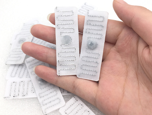 Etiqueta de tela de lavandería UHF de lino RFID lavable a medida para Hotel Hospital - Product Image 2