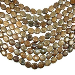 Collar de piedra de cuentas ovaladas de bronzite de alta calidad, abalorios de cristal para la fabricación de joyas, collar de cristal para mujer, mayorista - Product Image 4