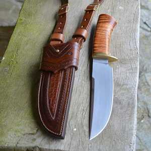 Funda de cuero para cuchillo genuino - Product Image 1