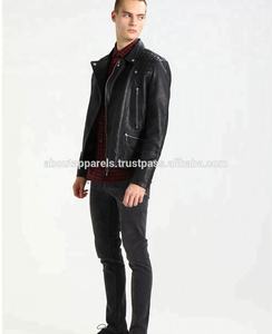 แจ็กเก็ตมอเตอร์ไซค์หนังแกะแท้ระบายอากาศได้ดีดีไซน์แฟชั่นล่าสุดสินค้ามาใหม่ - Product Image 4