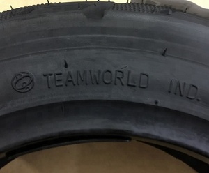 Pneu certifié E-mark 100/90-10 8PR 56J # 310A (Marque : Teamworld, Fabriqué à Taïwan) - Product Image 4