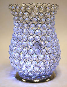 คริสตัลทำมือหรูหรางานแต่งงานที่วางตรงกลางเชิงเทียนตกแต่งและโคมไฟเหยือกโดย sakm - Product Image 3