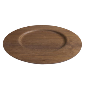 จานชาร์จไม้สีน้ำตาล - Product Image 1