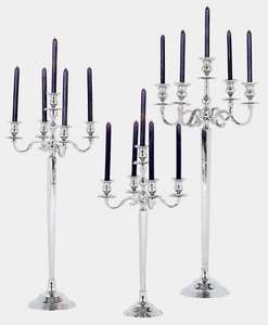 Tall Silver Plated <b>Candelabra</b> for Home Decoration Office Decoration Wedding Decoration - Product Image 1