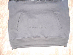 Customizable 100% Cotton Fleece <b>Hoody</b> Men's XS-6XL Sizes DIY Yarn Dyed <b>with</b> Spring Hooded Collar Leather Accents <b>Thumb</b> <b>Hole</b> Cuff - Product Image 4