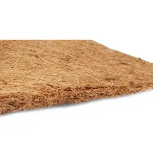 Low price best selling biodegradable coconut coir microgreen compressed mats organic coco fiber growing mat