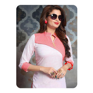 ชุดเคอร์ติสสีพื้นเมืองสำหรับผู้หญิงเสื้อผ้าอินเดียและปากีสถานสำหรับโอกาสพิเศษ - Product Image 1