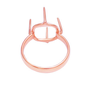 Bague en argent sterling 925 plaqué or rose faite à la main pour bijoux faits à la main, cadeau d'anniversaire pour elle - Product Image 1